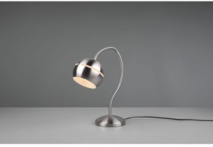 TRIO Design Tafellamp Fletcher - Metaal - Grijs