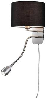 TRIO HOTEL R zwart bedlamp
