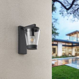 TRIO Leuchten Cavado Wandlamp IP44 Antraciet