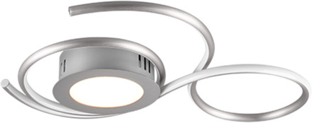 Trio leuchten Plafondlamp Jive L 50 cm mat chroom