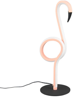 Trio leuchten Tafellamp Flamingo H 35 cm roze