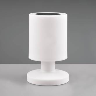 Trio leuchten Tafellamp Silva Solar-USB oplaadbaar Wit