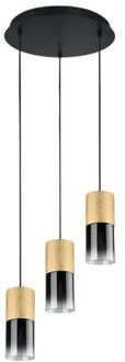 TRIO Moderne Hanglamp Robin - Metaal - Messing