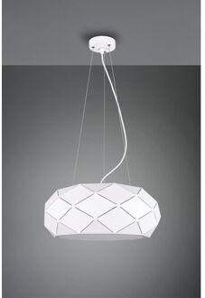 TRIO Moderne Hanglamp Zandor - Metaal - Wit
