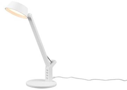 TRIO Moderne Tafellamp Ava - Metaal - Wit