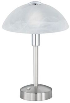 TRIO Moderne Tafellamp Donna - Metaal - Grijs