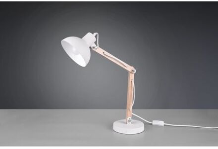 TRIO Moderne Tafellamp Kimi - Metaal - Wit