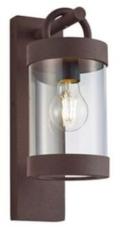 TRIO Moderne Wandlamp Sambesi - Metaal - Bruin