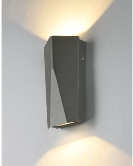 TRIO Moderne Wandlamp Tay - Metaal - Grijs