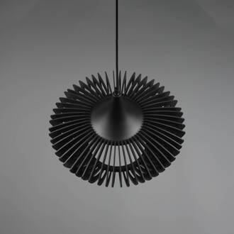 TRIO Moderne zwarte hanglamp ColinoØ 40cm - 315900132