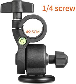 Triopo Aluminium Horizontale Type Statief Bal Hoofd Adapter Multi-Directionele Horizontale As Slot Met 1/4 Schroef