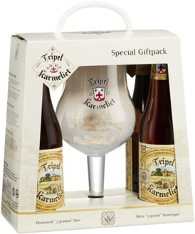 Tripel Cadeauverpakking Met Glas 132CL