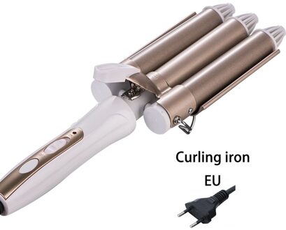 Triple Barrel Keramische Krultang Elektrische Haar Perm Waver Styling Wand Haar Krultang Haar Waver Styling Tools Haar Styler 22mm EU