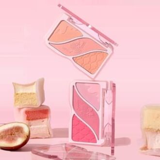 Triple-Color Powder Blusher (1-2) #H02 - 9g