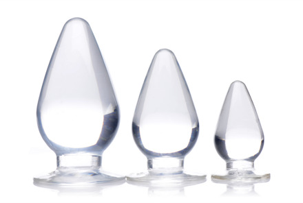 Triple Cones - Anale Plug Set - 3 Stukken - Triple Cones - Anale Plug Set - 3 Stukken