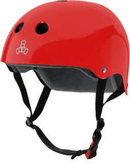 Triple Eight The Certified Sweatsaver Helmet Red - Skate Helm