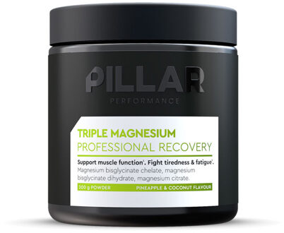 Triple Magnesium Ananas & Kokosnoot (200g) zwart - ONE-SIZE