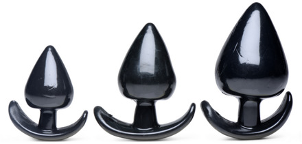 Triple Spades - 3 Delige Anale Plug Set - Triple Spades - 3 Delige Anale Plug Set