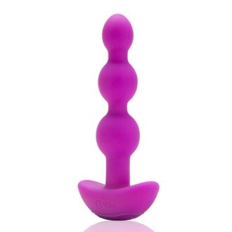 Triplet Anal Beads - Fuchsia