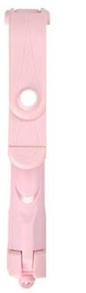 Tripod Selfie Stick Mobile Phone Vertical And Horizontal Video Selfie Stick Handheld Folding Phone Clip 270 degree rotation roze