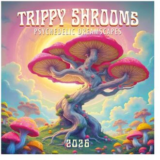 Trippy Shrooms Square Wall Sunday Start - Gladstone