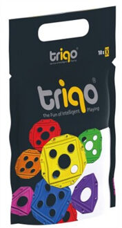 Triqo Booster pack vierkant blauw, 10 stuks