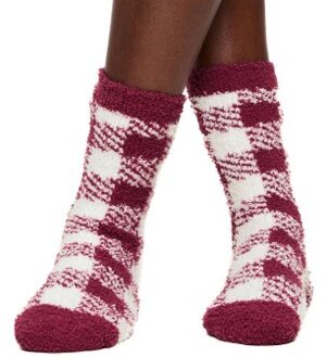 Triumph 2 stuks Cosy Socks Rood,Wit,Versch.kleure/Patroon - One Size