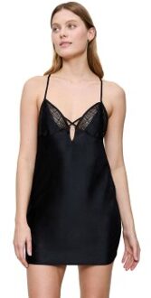 Triumph A Weekend To Remember Spaghetti Nightdress Zwart,Roze - 36,38,40,42,44,46
