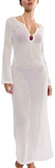 Triumph Beach MyWear Crochet Long Dress Wit - 36,38,40,42,44,46