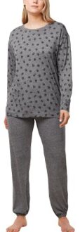 Triumph Endless Comfort PK Long Sleeve Pyjamas * Actie * Roze,Grijs - 36,38,40,42,44,46,48