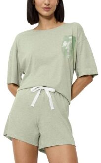 Triumph Endless Comfort Short Sleeve Pyjama Beige,Wit,Groen - 36,38,40,42,44,46,48