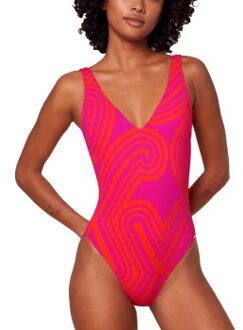 Triumph Flex Smart Summer 08 Padded Cup Swimsuit * Actie * Versch.kleure/Patroon,Bruin,Roze - Fit Smart 1,Fit Smart 2,Fit Smart 3