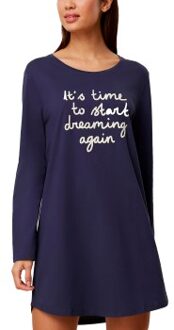 Triumph Long Sleeve Nightdress NDK 03 * Actie * Blauw,Groen - 36