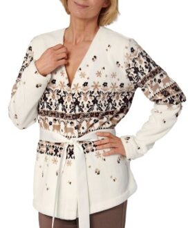 Triumph Lounge Me Cosy Bed Jacket * Actie * Wit,Versch.kleure/Patroon - 36/38