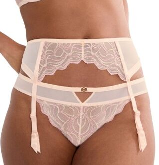 Triumph Palina Waves Of Glow Suspender Belt Roze - Small,Medium,Large