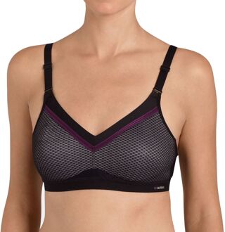 Triumph Sportbeha - Maat 75D - Vrouwen - zwart/ paars