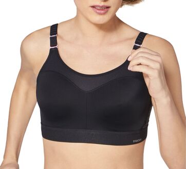 Triumph Sportbeha - Maat 75D - Vrouwen - zwart/ paars