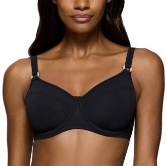 Triumph Summer Twist Minimizer Bikini Top * Actie * Zwart - C 38,E 40