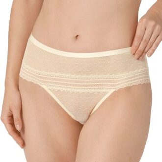 Triumph Tempting Tulle Maxi * Actie * Beige,Wit - X-Small