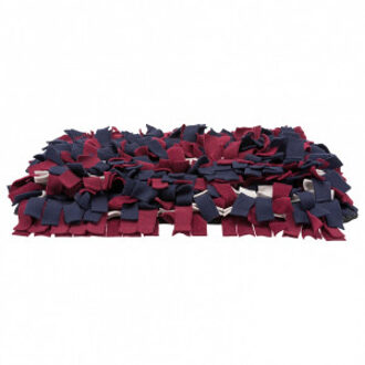 Trixie Activity Snuffelmat - Hondenspeelgoed - Donkerblauw/Bordeaux - 50 x 34 cm