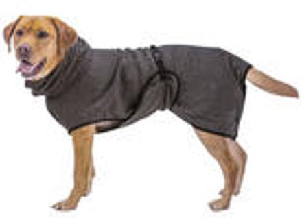 Trixie badjas hond badstof grijs 30 cm