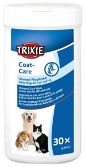 Trixie Coat Care reinigingsdoekjes (30 stuks) Per 2