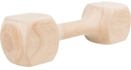 Trixie houten apporteerblok gehoekt 400 gr