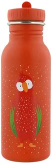 Trixie Kids Waterbottle 500 ml mr. parrot Rood - H 20 x B 6.5 x D 6.5 cm