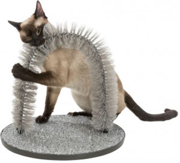 Trixie Massage- en vachtverzorgingsboog voor de kat (36 × 33 cm) Per stuk
