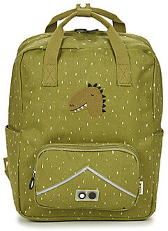 Trixie Mr. Dino Large Backpack green schooltas kind Groen - H 34 x B 27 x D 12 cm