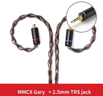 Trn Kabel T4 8 Core Occ Koperen Kabel 2PIN  Mmcx Kabel Connectors Verbeterde Draad Oortelefoon Kabel Voor Trn V90 vx BA5 V20 V30 ST1 V80 MMCX 2.5MM