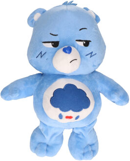 Troetelbeertjes pluche knuffel - blauw - 21 cm - Cartoon knuffel - Troetelberen - Pluche knuffels