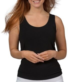 Trofe Bamboo Solids Tank Top * Actie * Zwart,Wit - Small