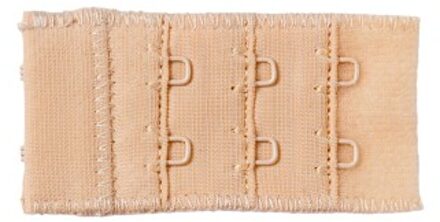 Trofe Bra Extender 2 Hooks 3 cm Beige,Zwart,Wit,Geel - One Size